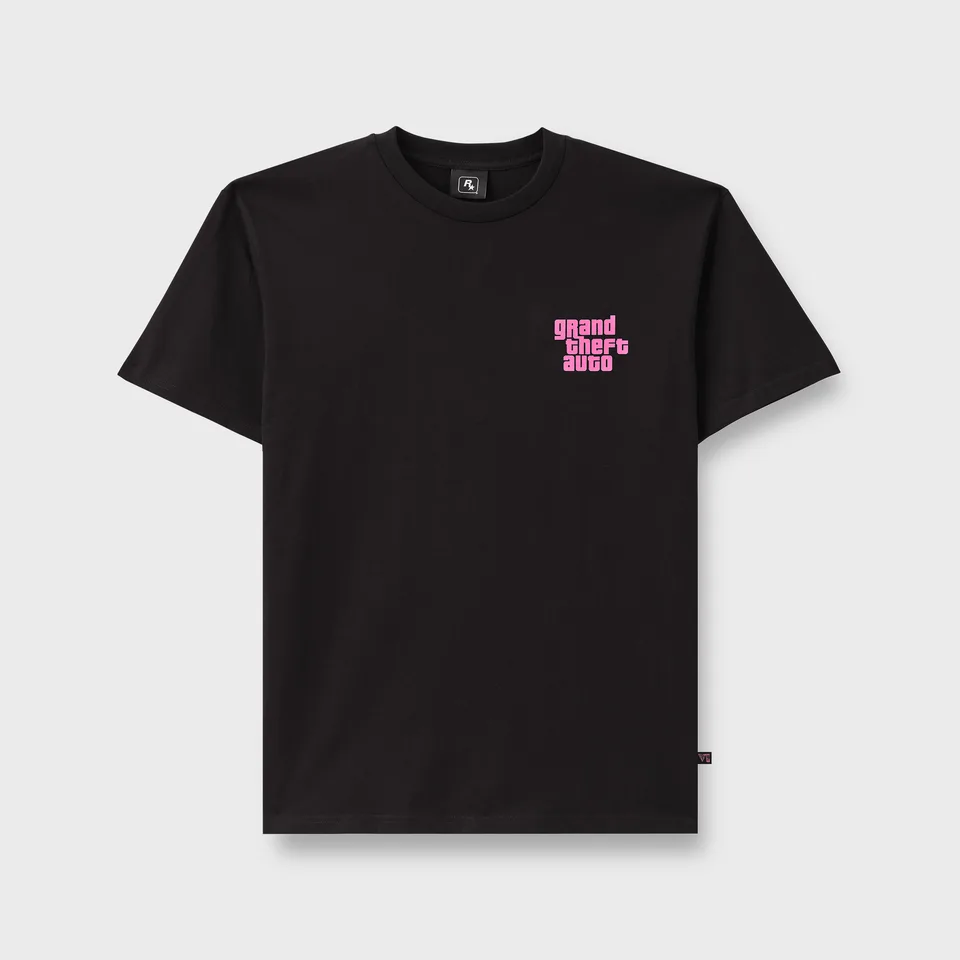 Black Grand Theft Auto VI Logo Tee