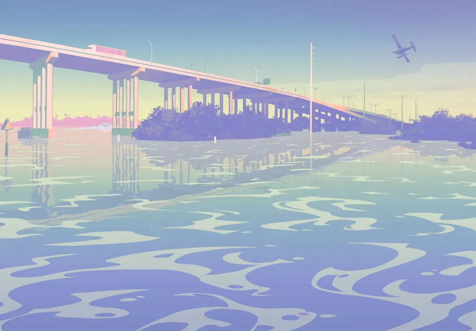 GTA VI Bridge Artwork