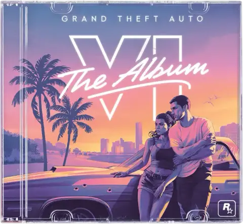 GTA VI The Album CD Case