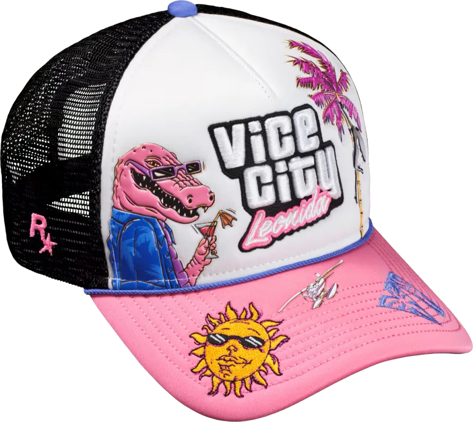 GTA VI Collectors Vice City Leonida Cap Transparent