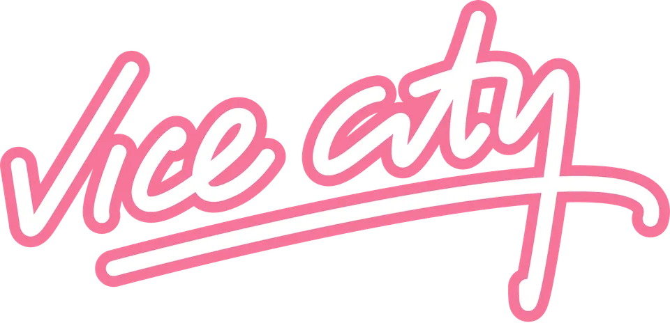 Vintage Vice City Logo